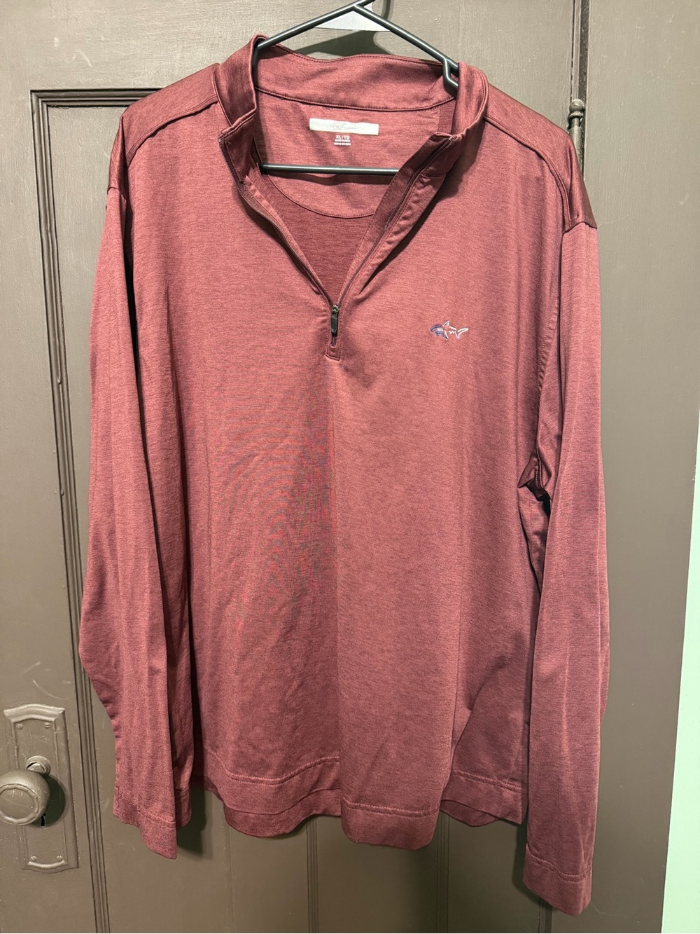 Men's Greg Norman Quarter-Zip Long Sleeve Pullover